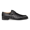 CHAUSSURE BOUCLE CROCO NOIR