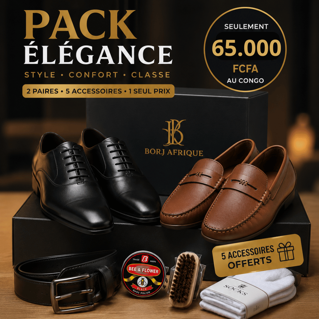 💥 PACK ELEGANCE 💥 - TOUT CE QU'IL FAUT POUR HOMME DE CHIC