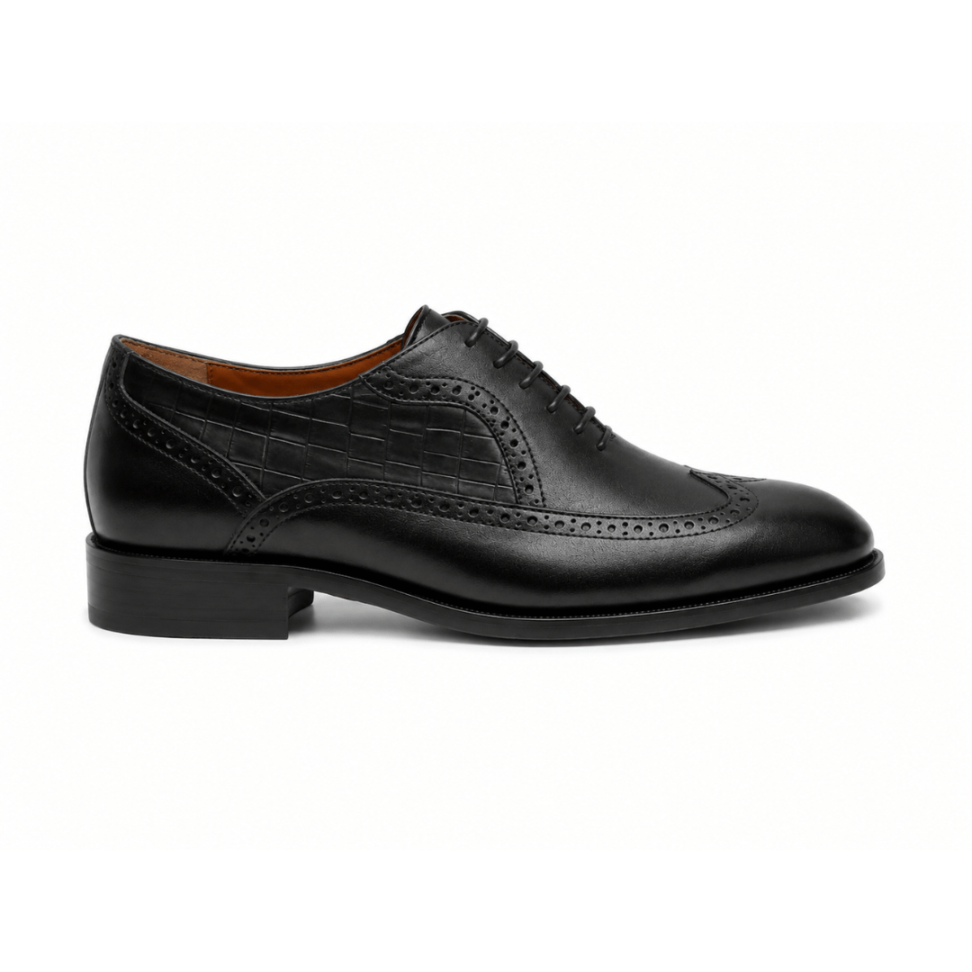 Chaussure Class Demi Croco Noir