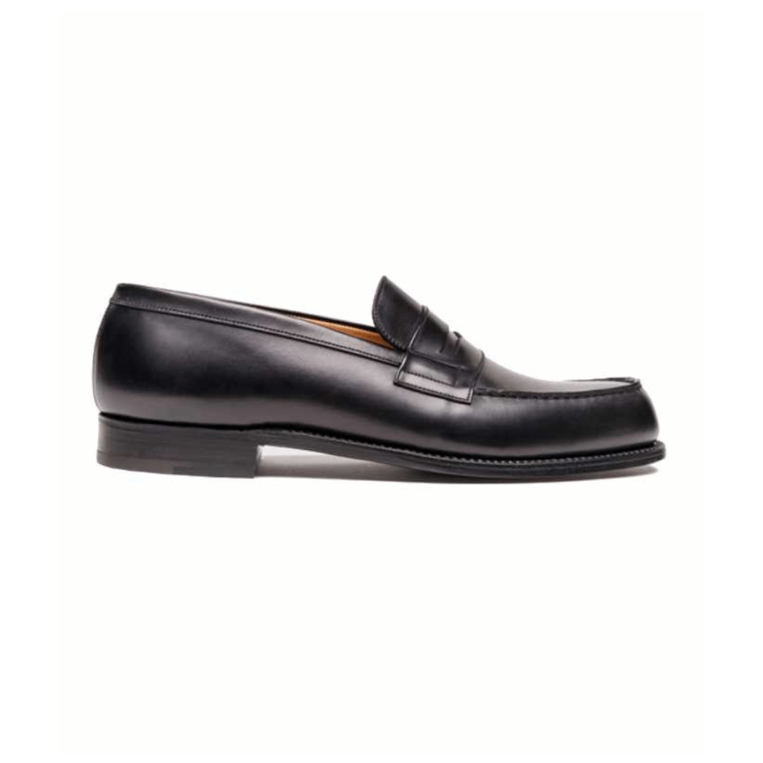Mocassin en Cuir Noir - JMW 180