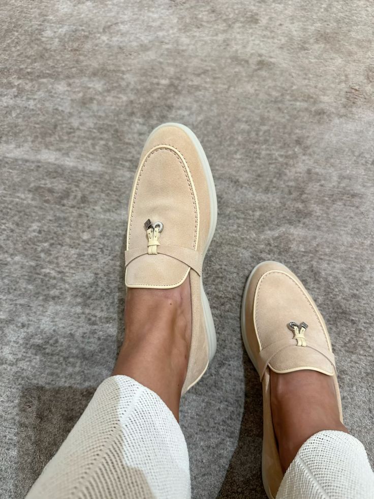Mocassins Daim Premium Pour Femmes – L'Alliance du Prestige