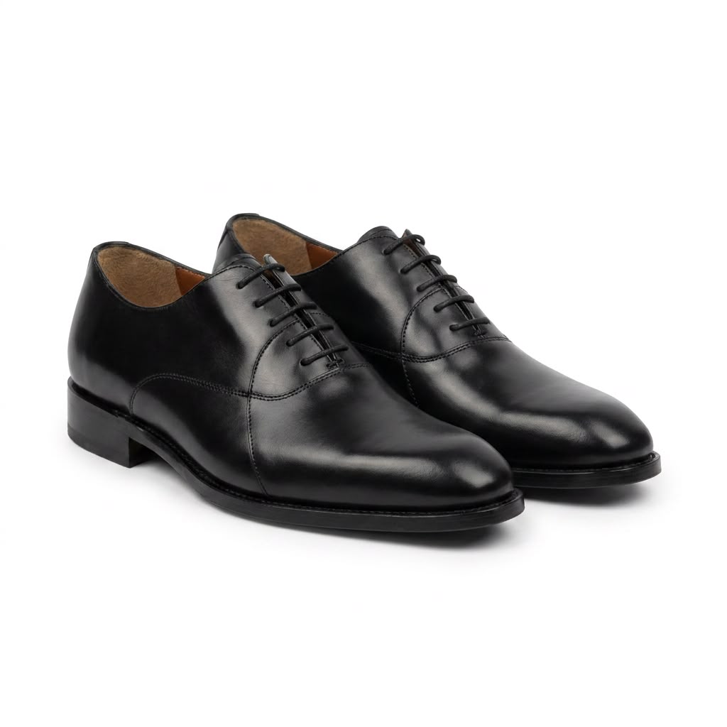 Oxford Premium En Noir - Pour Grands Hommes d'Affaires et Gentlemen