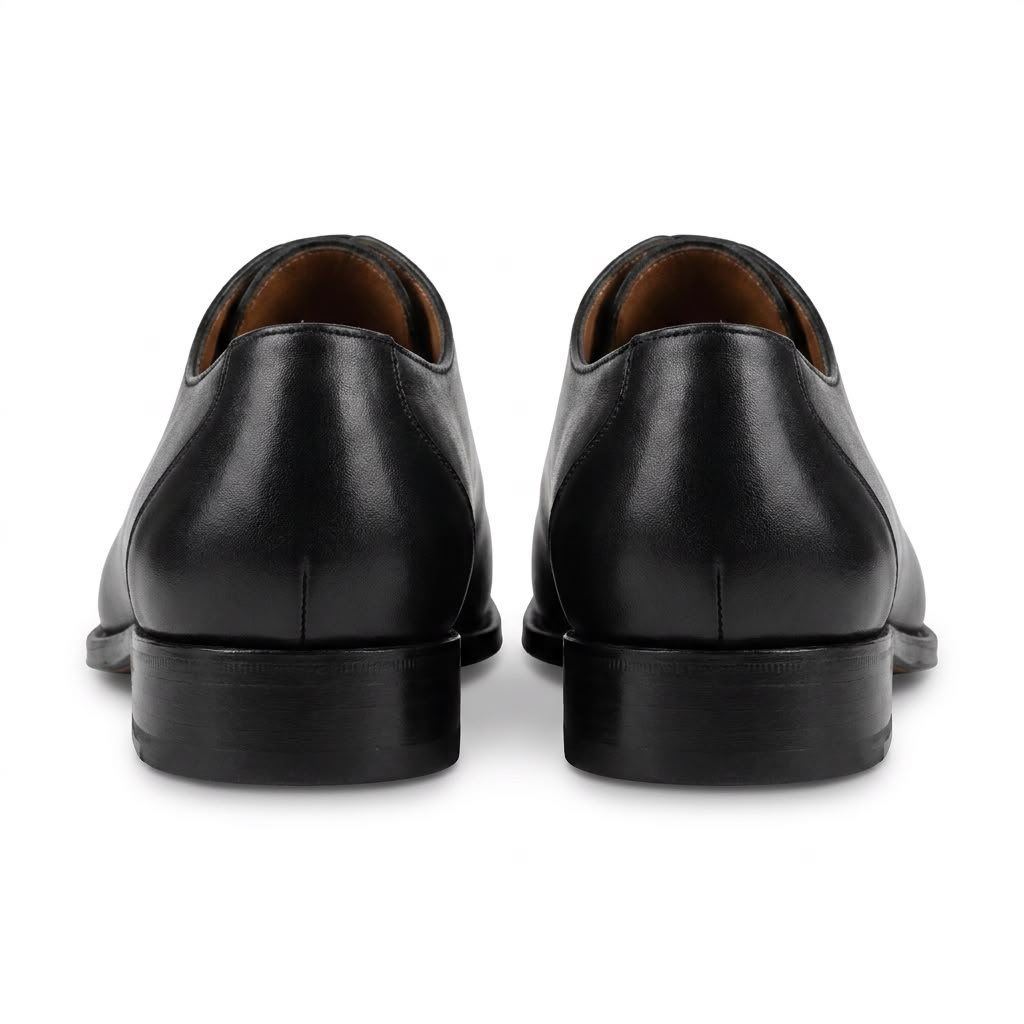 Chaussure Oxford Flore Noir