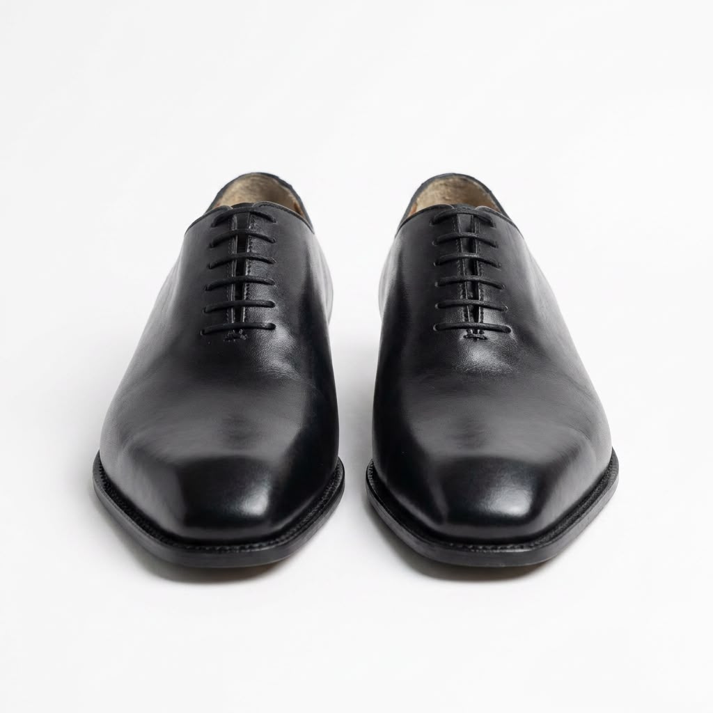 Chaussure Oxford Flore Noir